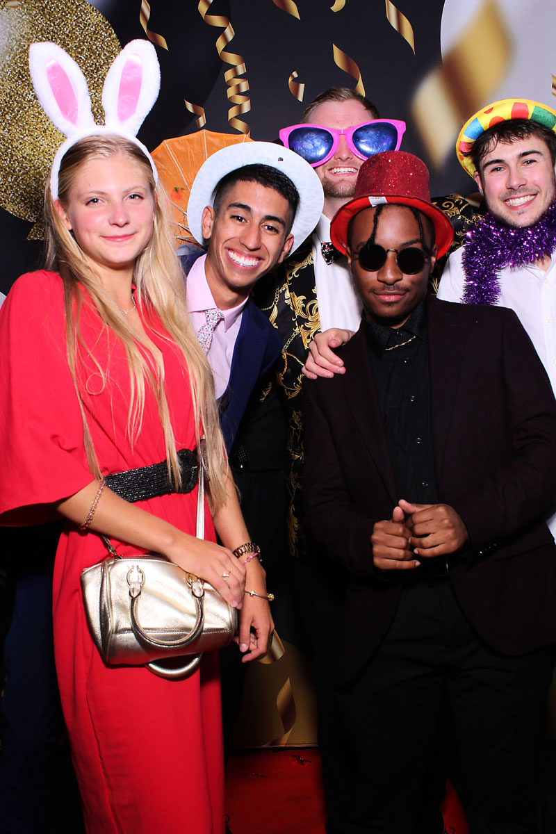 Cool Students using our Party Photo Booth